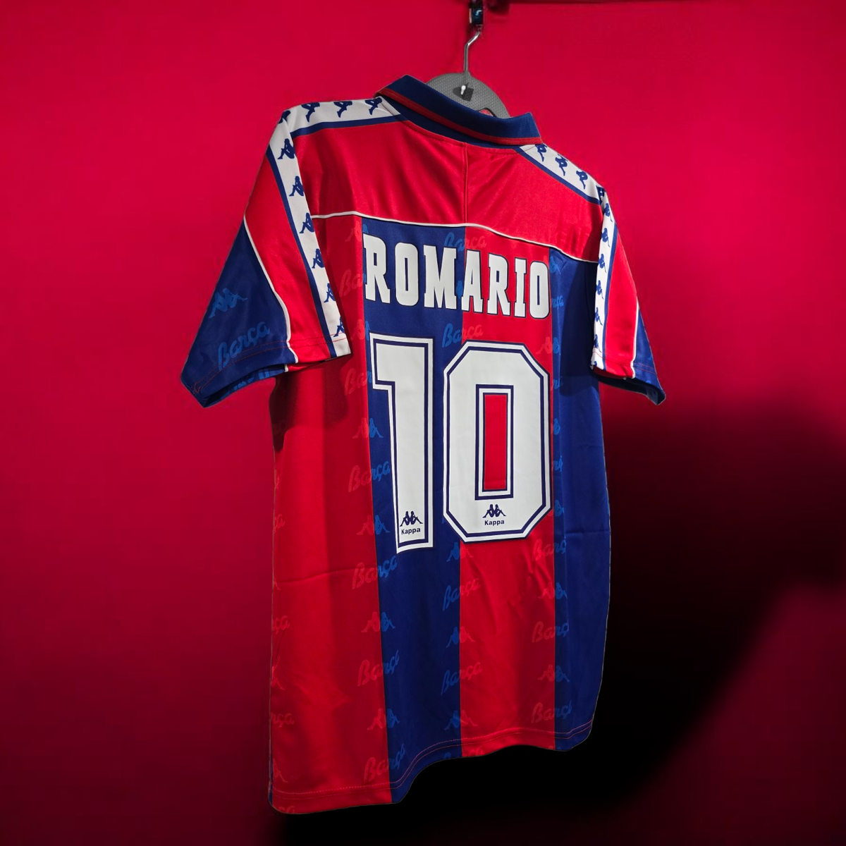 Barcelona Home 94/95 - Retro Soccer - ROMARIO # 10 - Medium (USA
