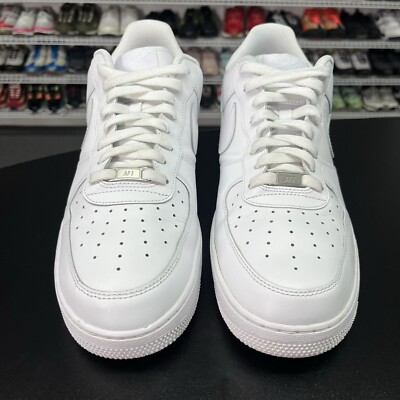 Nike Air Force 1 Low '07 White CW2288-111 Men's Size 13 With Box