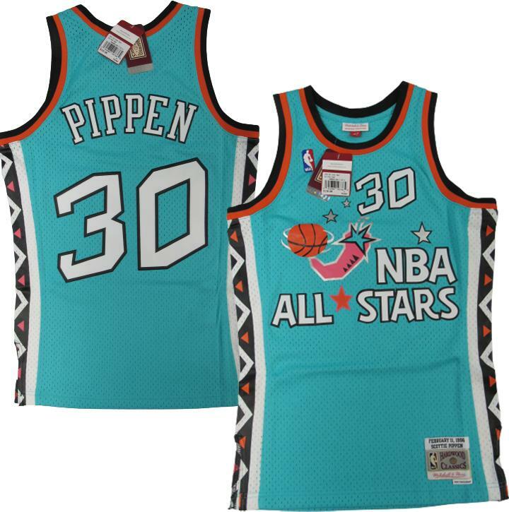 1996 All-Star #30 Scottie Pippen Bulls Mens Mitchell & Ness