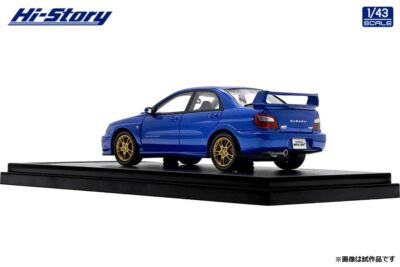 INTERALLIED Hi Story 1/43 Subaru IMPREZA WRX STi (2002) WR Blue