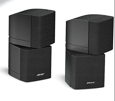 Set of 2 Bose Double Dual Cube Speakers Acoustimass Lifestyle