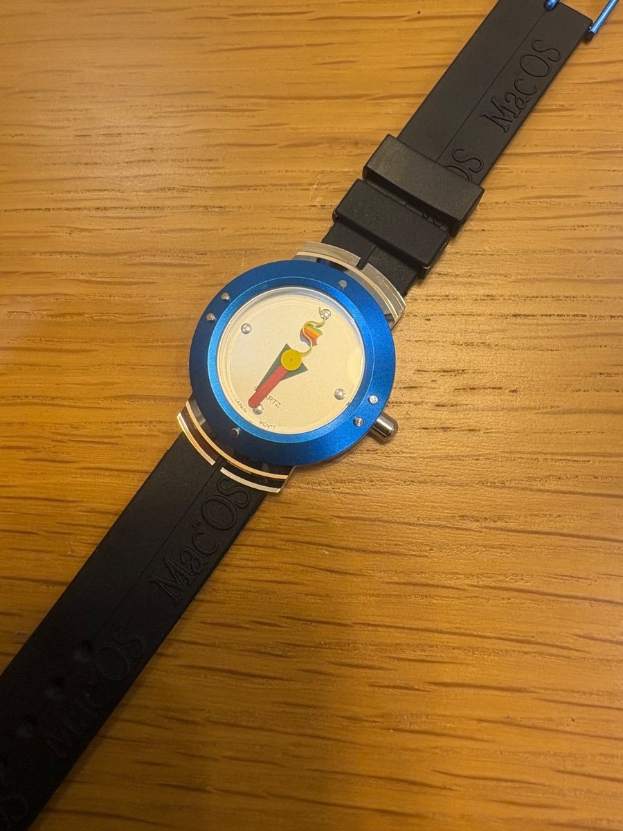 Apple Mac OS Watch Promotional Quartz Giveaway 1995 Battery