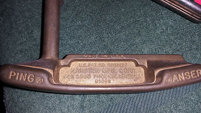 Ping Anser 85068, Vintage Putter (R/H) -Made in USA ON the Rim | eBay