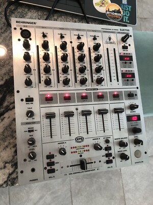 Behringer DJX700 5 Channel Professional DJ Mixer PARTS Or REPAIR