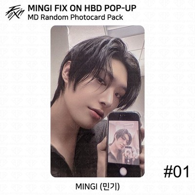 ATEEZ Mingi FIX ON HBD POP UP Photocard Benefit Official MD KPOP K