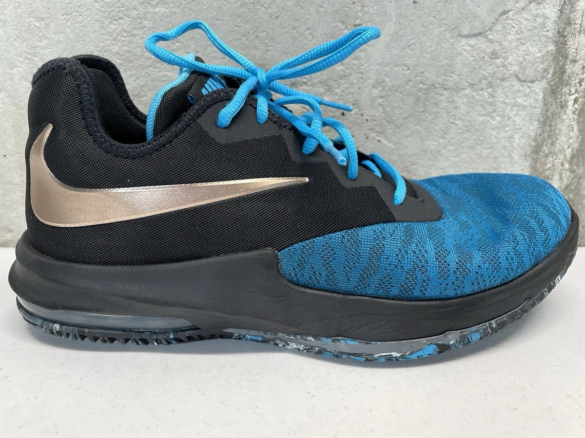 Nike Air Max Infuriate 3 Low Black Blue | eBay