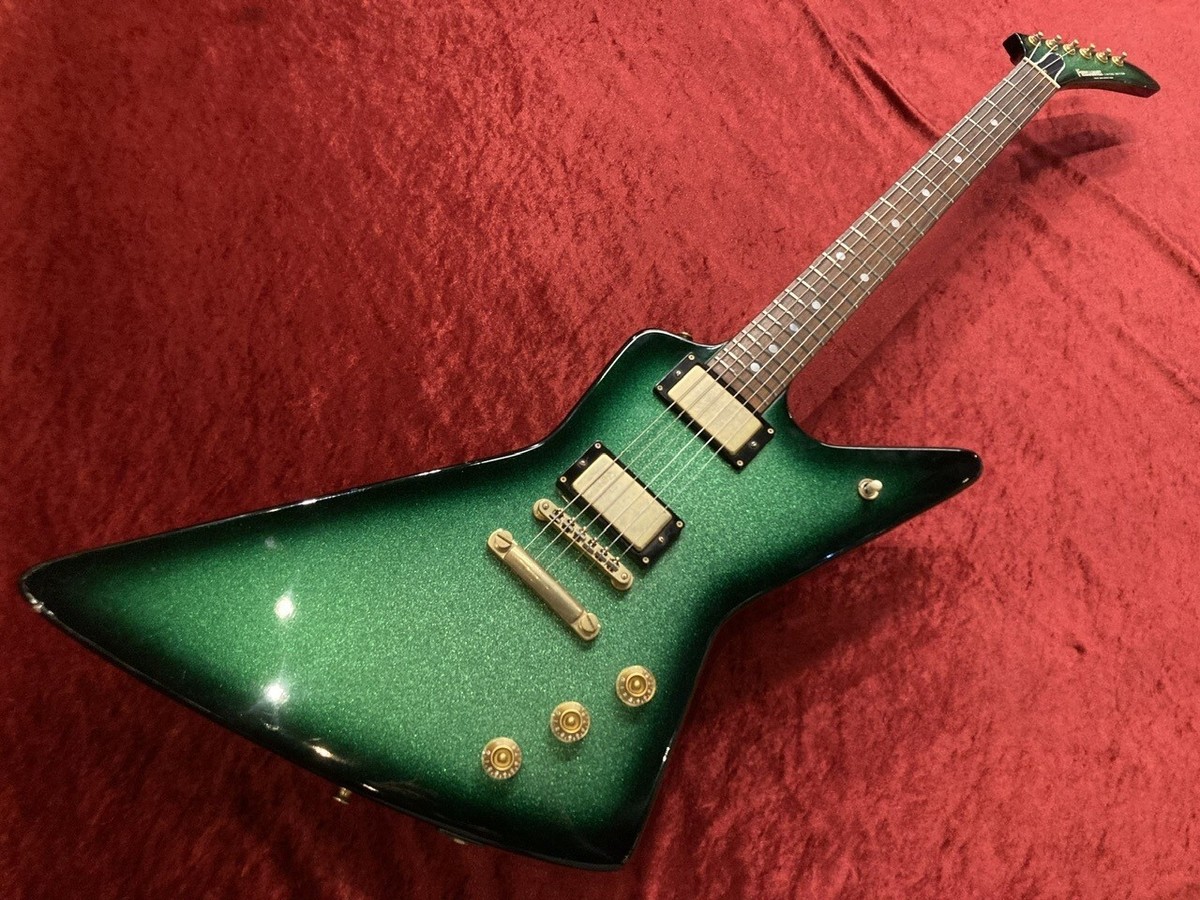 FERNANDES EXP Type Green Sparkle Gold Hardware Made in Japan 1980s