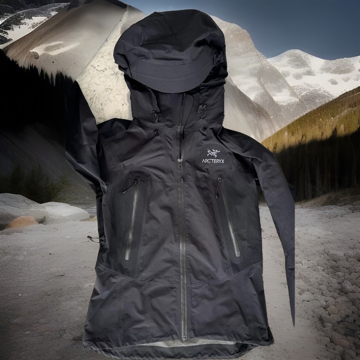 VTG Arcteryx Beta LT GORE-TEX Packable Wind Rain Hurricane Jacket