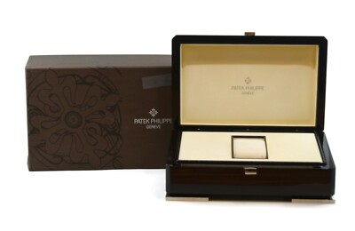 Patek Philippe Brown Wood Watch Box | eBay
