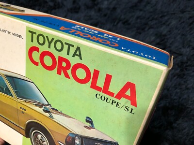 TOYOTA COROLLA COUPE SL 1/24 MODEL KIT KOGA VINTAGE | eBay