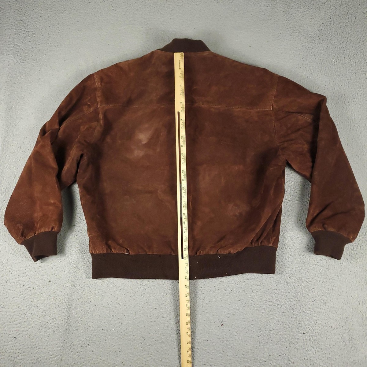 Vintage Rage by Mirage Jacket Mens XL Suede Leather Bomber Coat