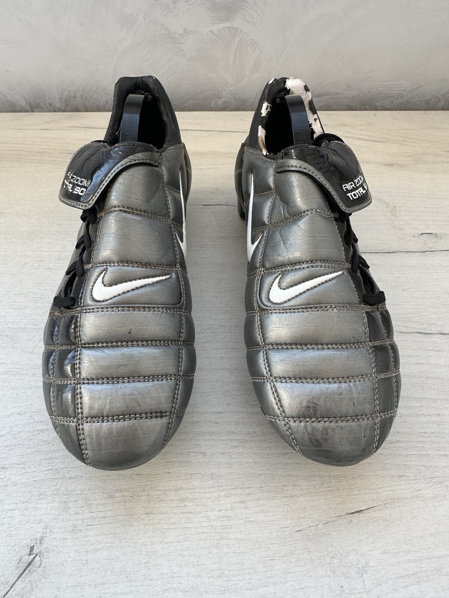 Nike Total 90 Air Zoom Gray Soccer Cleats Boots Elite US9 UK8