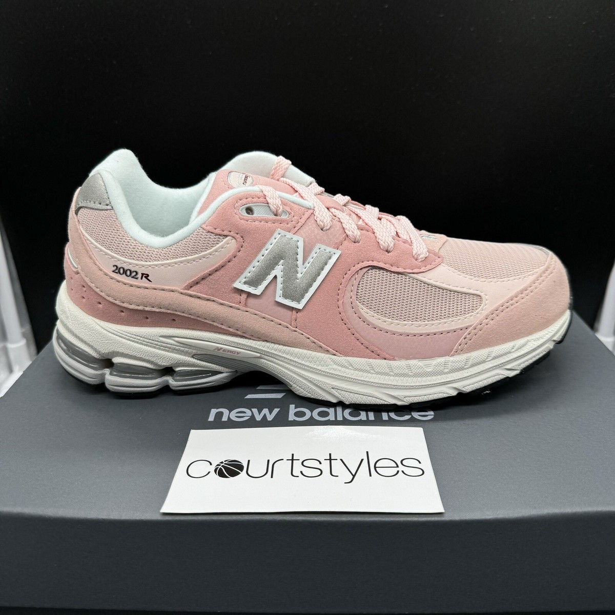 New Balance 2002R Pink Sand White GC2002SK GS Women Size RARE Fast