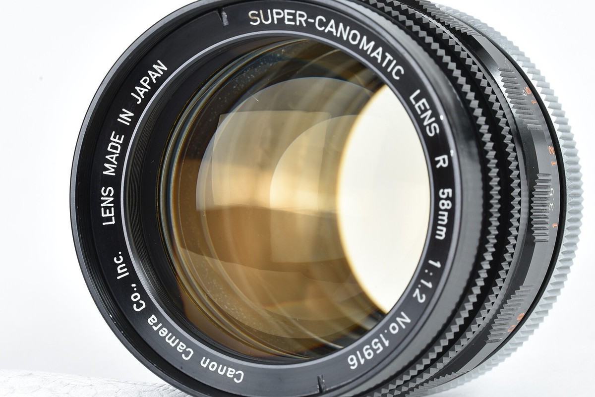希少Canon SUPER-CANOMATIC LENS R 100mm F2 キャノン スーパー