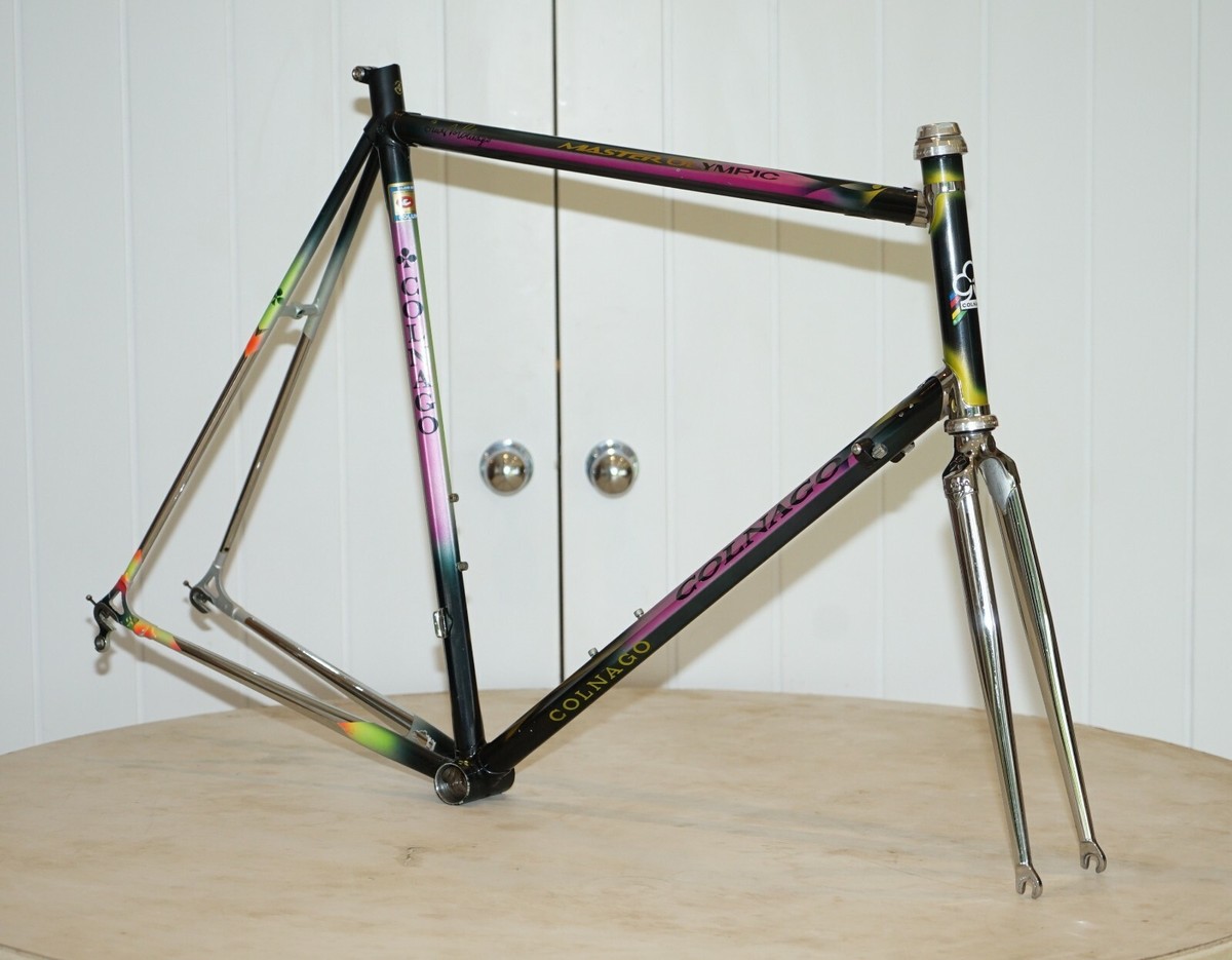 58CM COLNAGO MASTER OLYMPIC FREULER ART DECOR PAINT SCHEME ROAD
