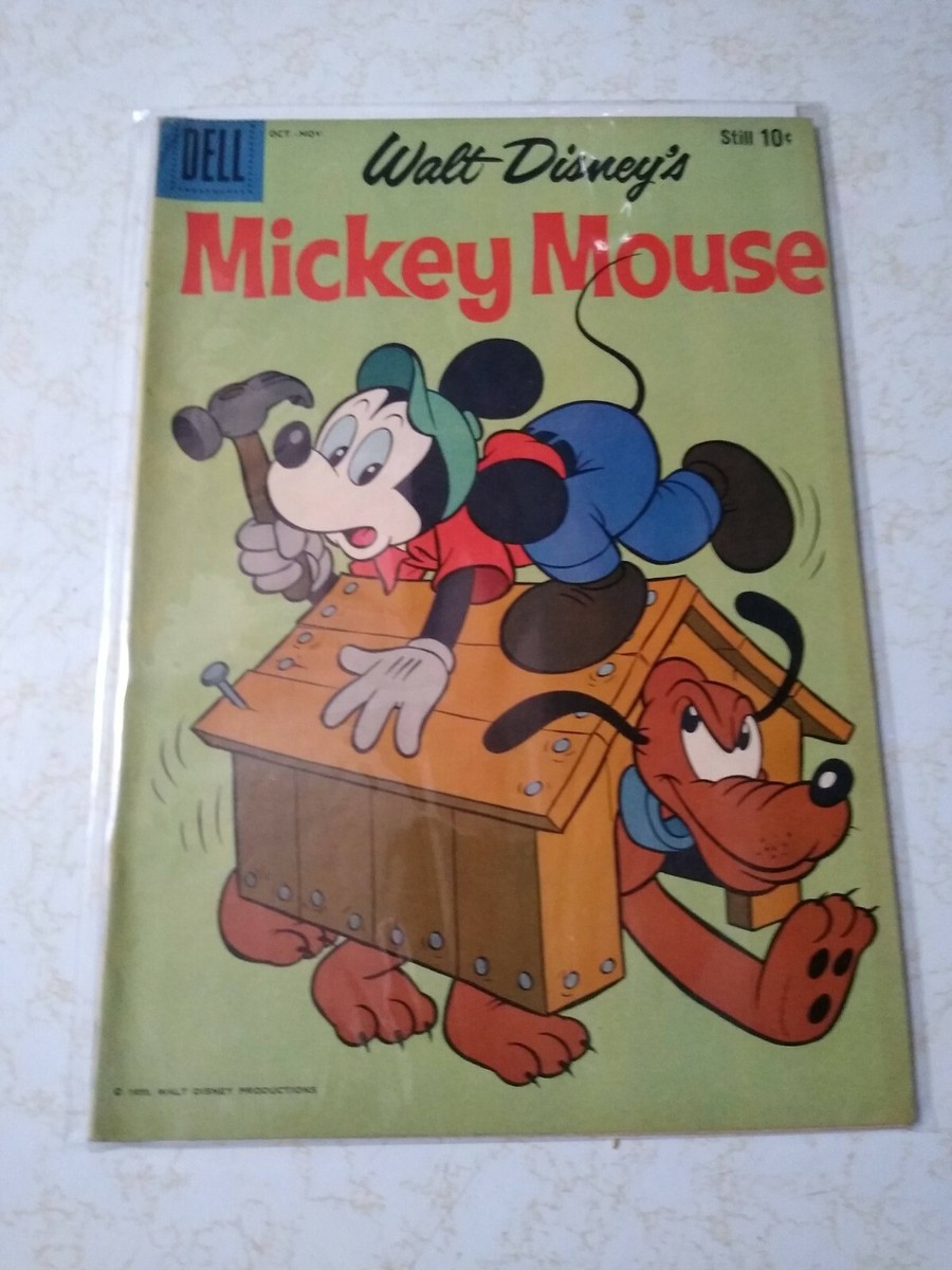 Mickey Mouse OCT-NOV 1959 Silver Age Comics, Dell, Walt Disney MID