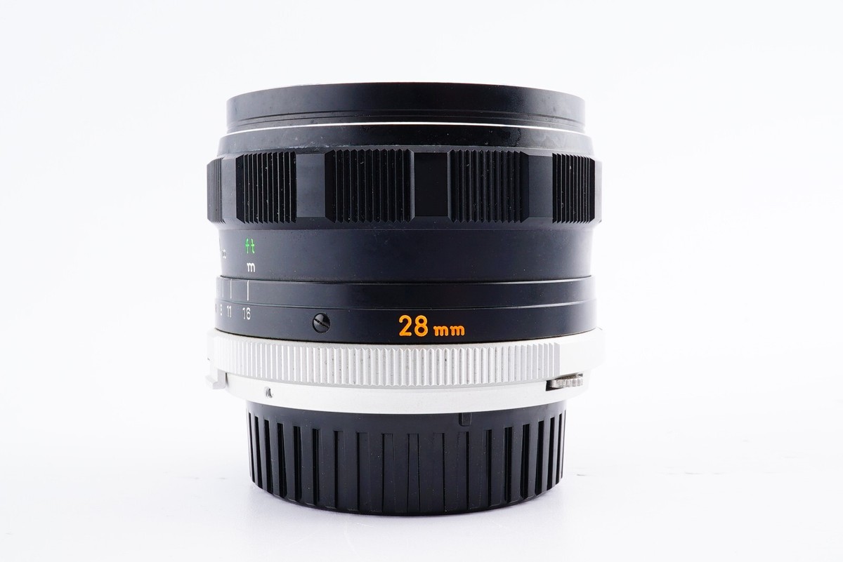 EX+5 MINOLTA W.ROKKOR SG 28mm f/3.5 MF Wide Angle Lens for MC