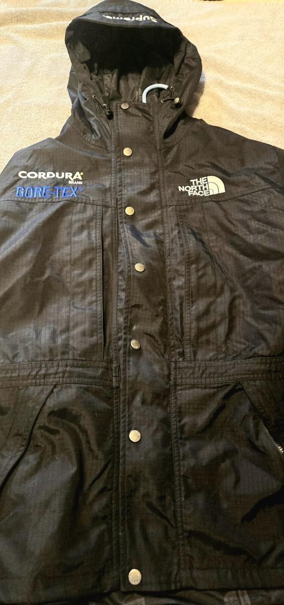 Supreme X The North Face Expedition Jacket Black Cordura Gore-Tex