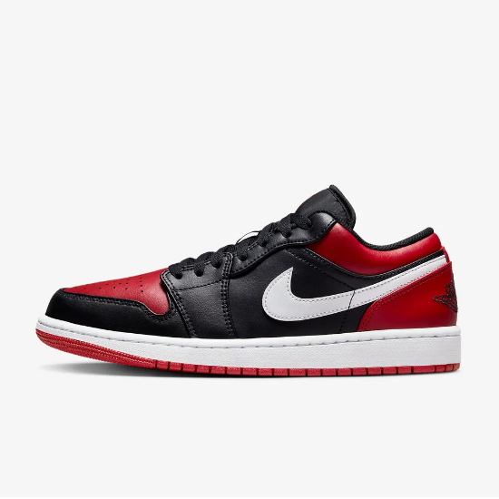Nike Air Jordan 1 Low Shoes 'Alternate Bred Toe' (553558-066