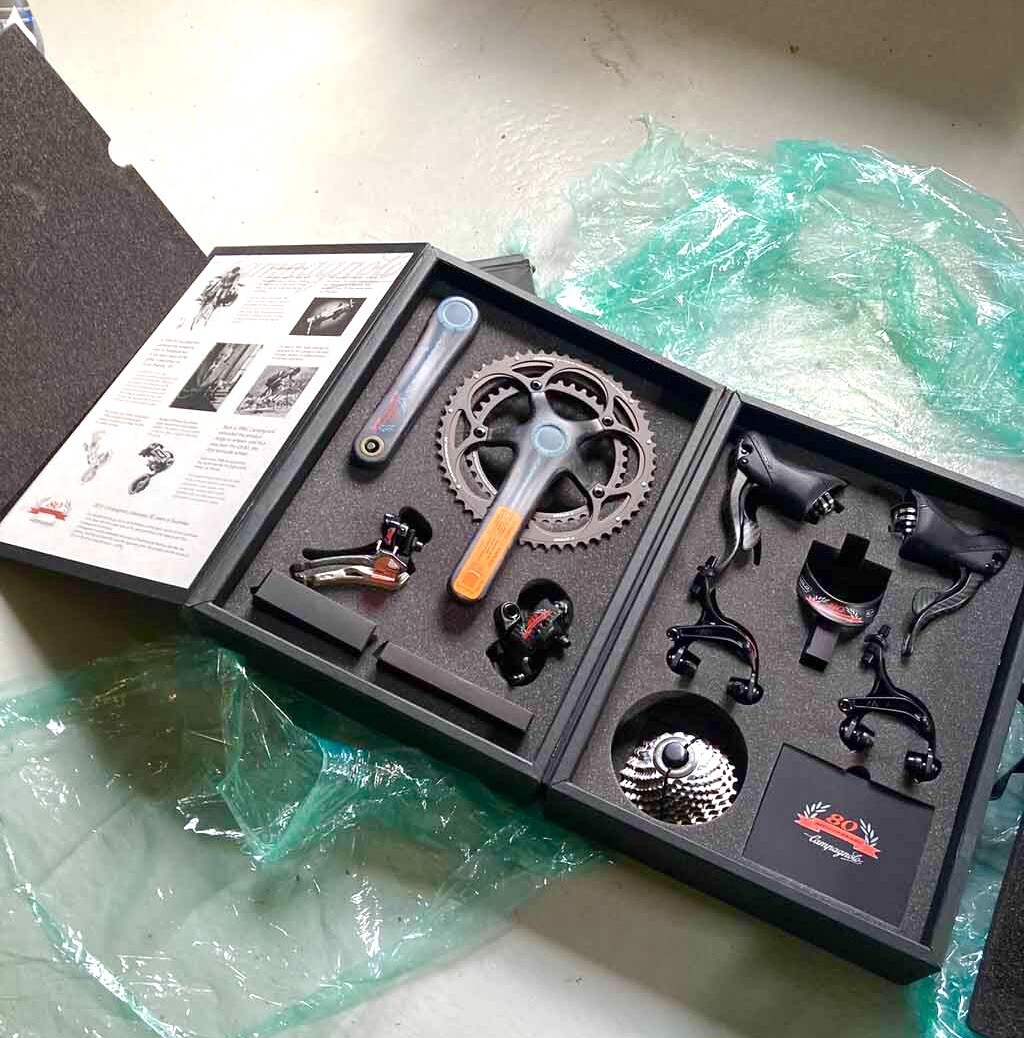 New in Box!!! Campagnolo 80th Anniversary Groupset | eBay