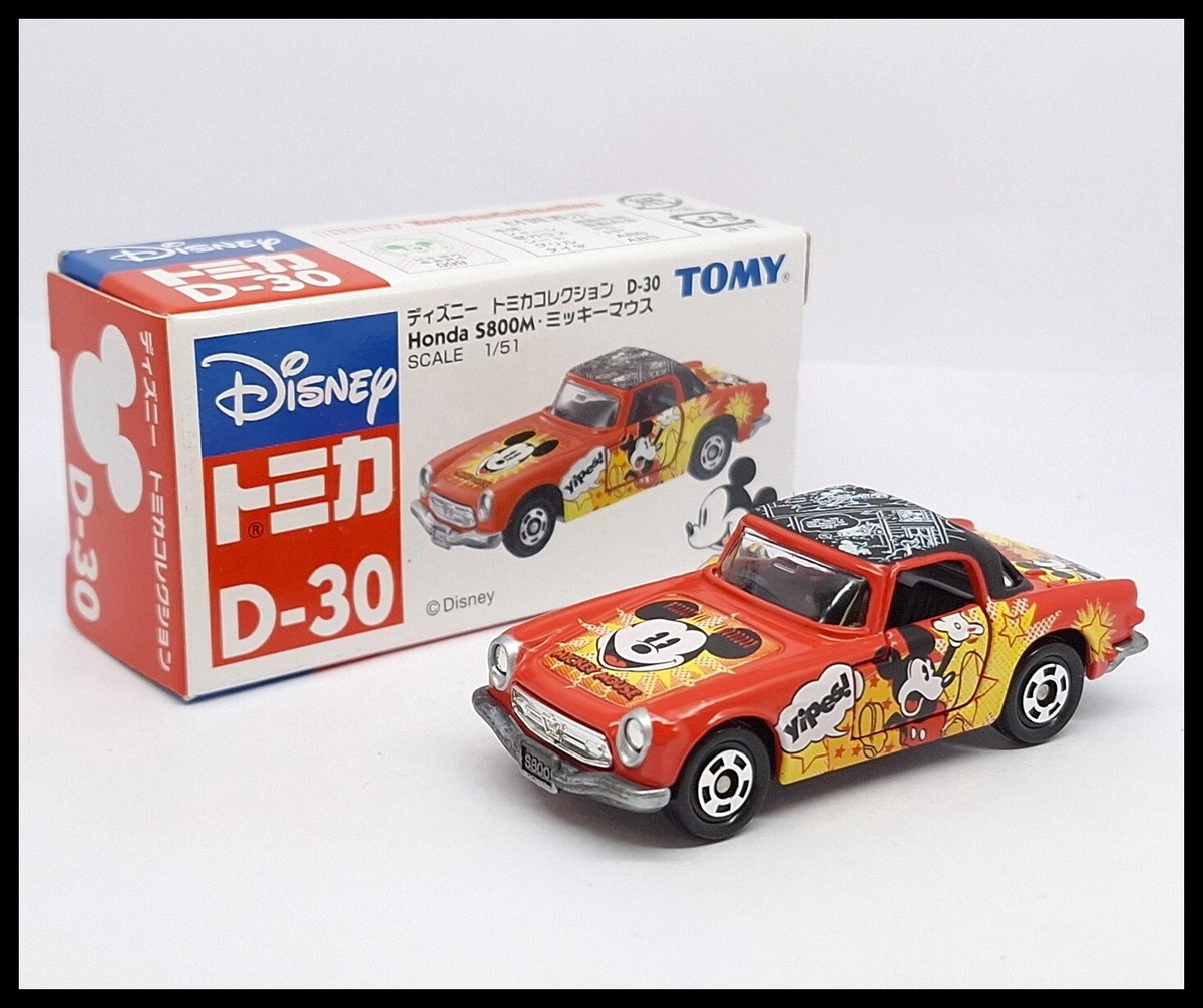 TOMICA DISNEY D-30 Mickey Mouse Honda S800M 1/51 TOMY New | eBay
