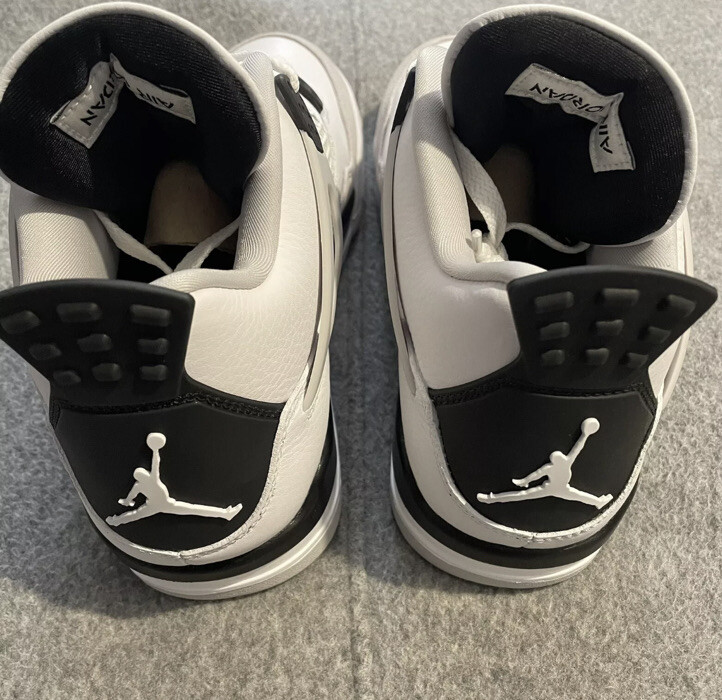 Nike Air Jordan 4 Retro Military Black - Mens Size 8.5 UK - Brand