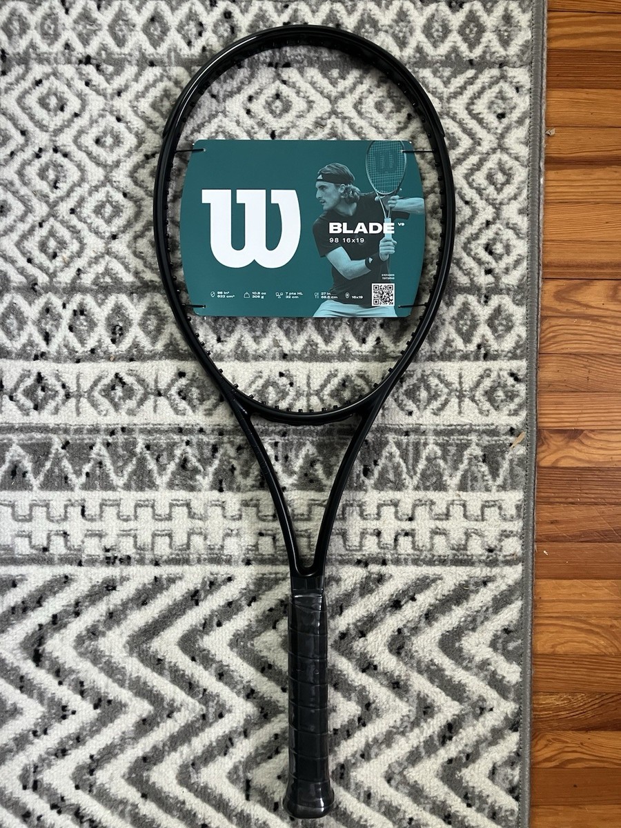 NEW Wilson Blade 98 v9 Noir (All-Black Edition) - 16x19 - 4 1/4 | eBay