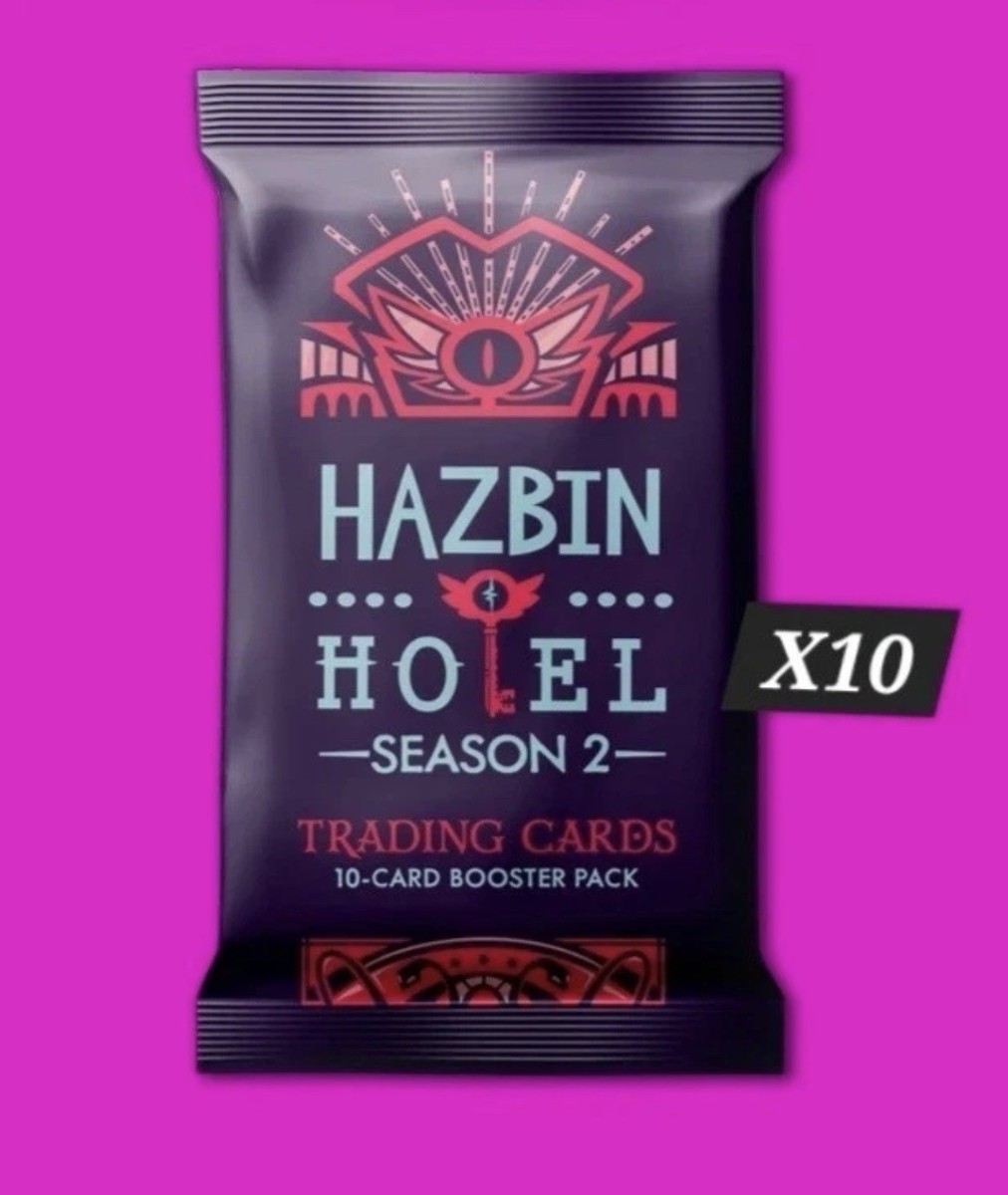 Hazbin Hotel Season 2 Trading Cards 1st Edition Booster Pack Lot