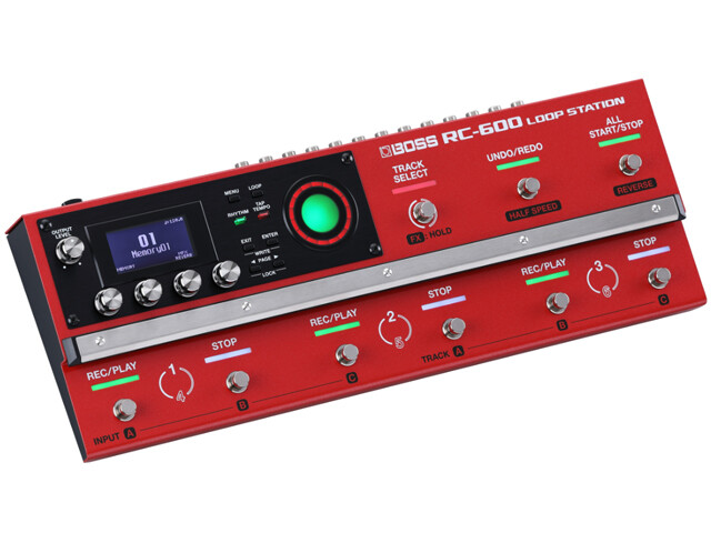 BOSS RC-600 Loop Station Looper Sequencer Electric Guitar Effect