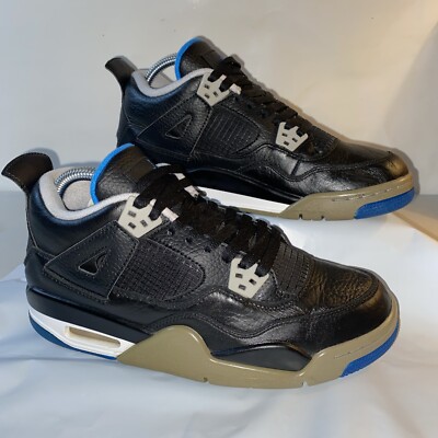 Nike Air Jordan 4 Retro GS Alternate Motorsport 6.5 Y Black 408452