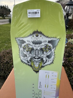 Bataleon Disaster Snowboard 2024/25 Yellow 154 x 25 | eBay
