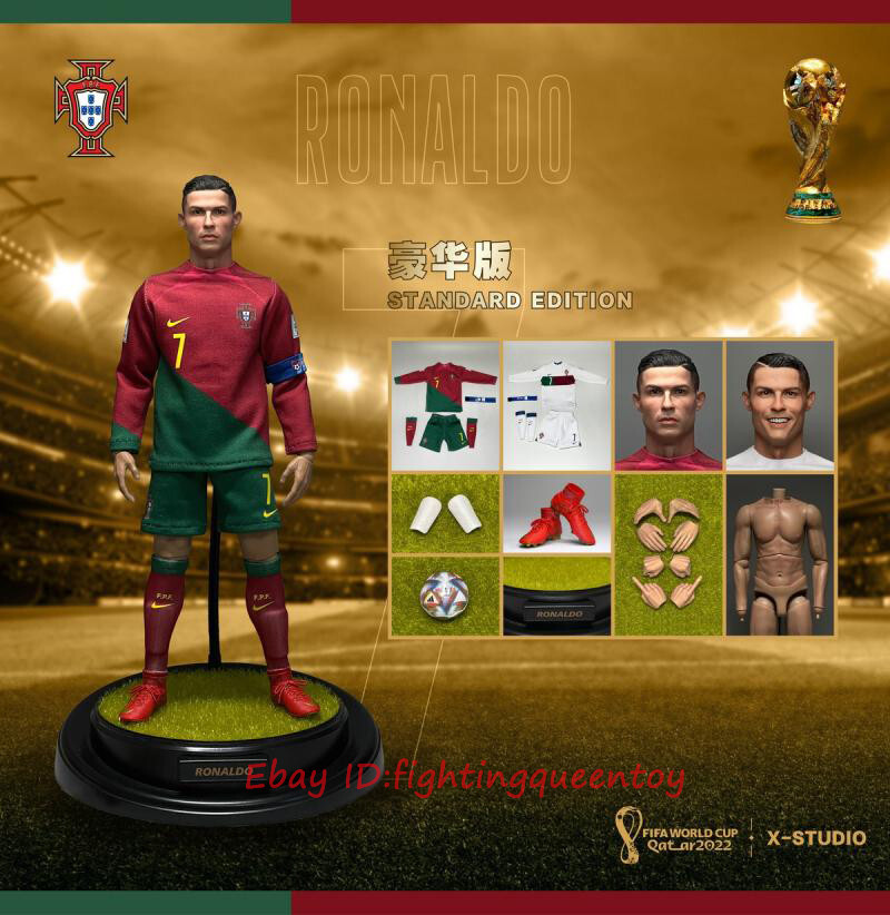 X-Studio CR7D C Ronaldo Deluxe Ver. 1/6 Scale Male Action Figure