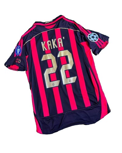 Kaka 22 AC Milan 06-07 Away Short Sleeve Jersey Vintage Soccer