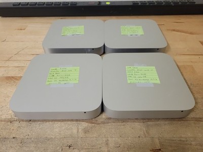 Lot of 4 Apple A1347 Mac Mini Late 2014 i5 16gb RAM 1.12TB Fusion