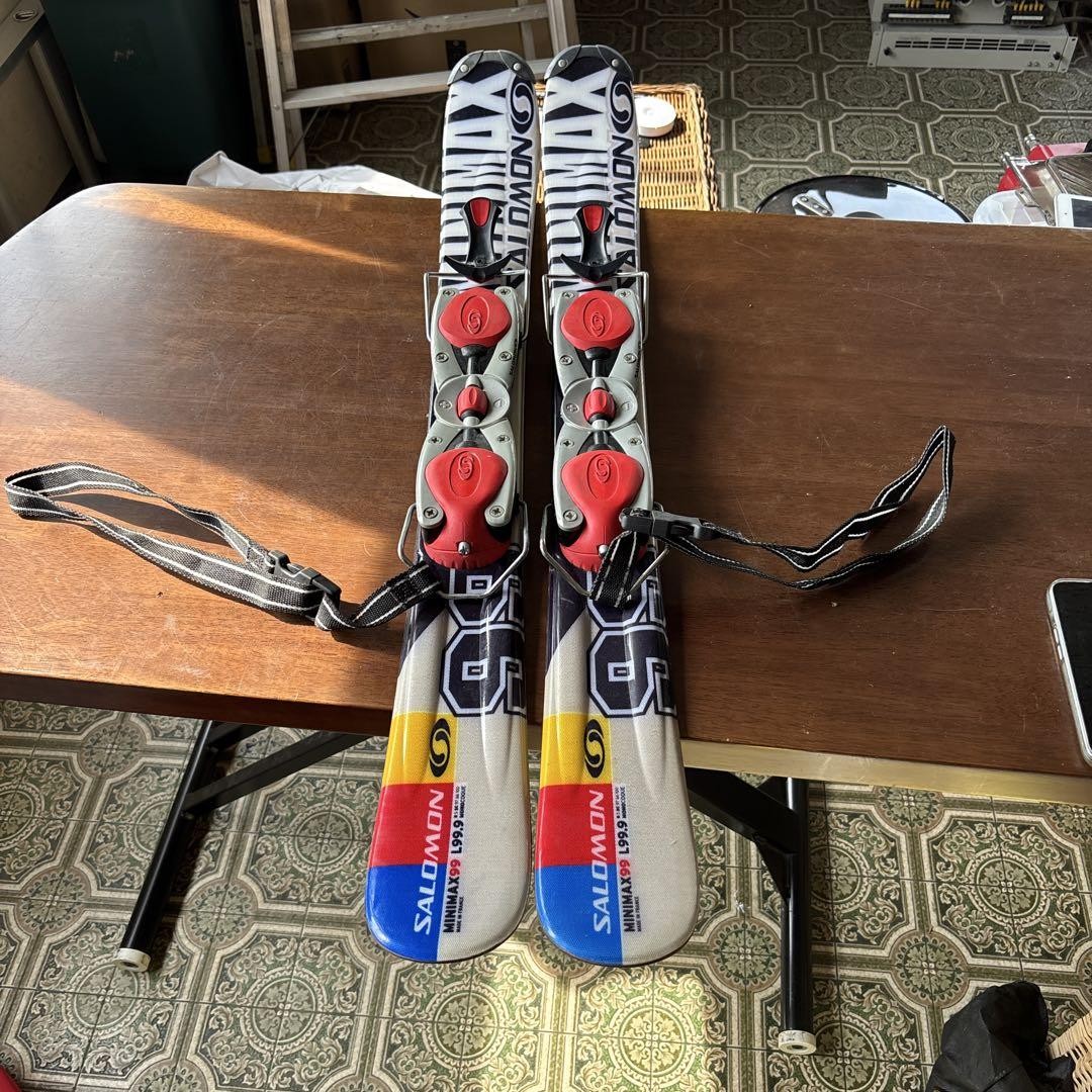 Salomon MINIMAX 99 Snow Skis 99.9cm Freestyle Short Skiboards