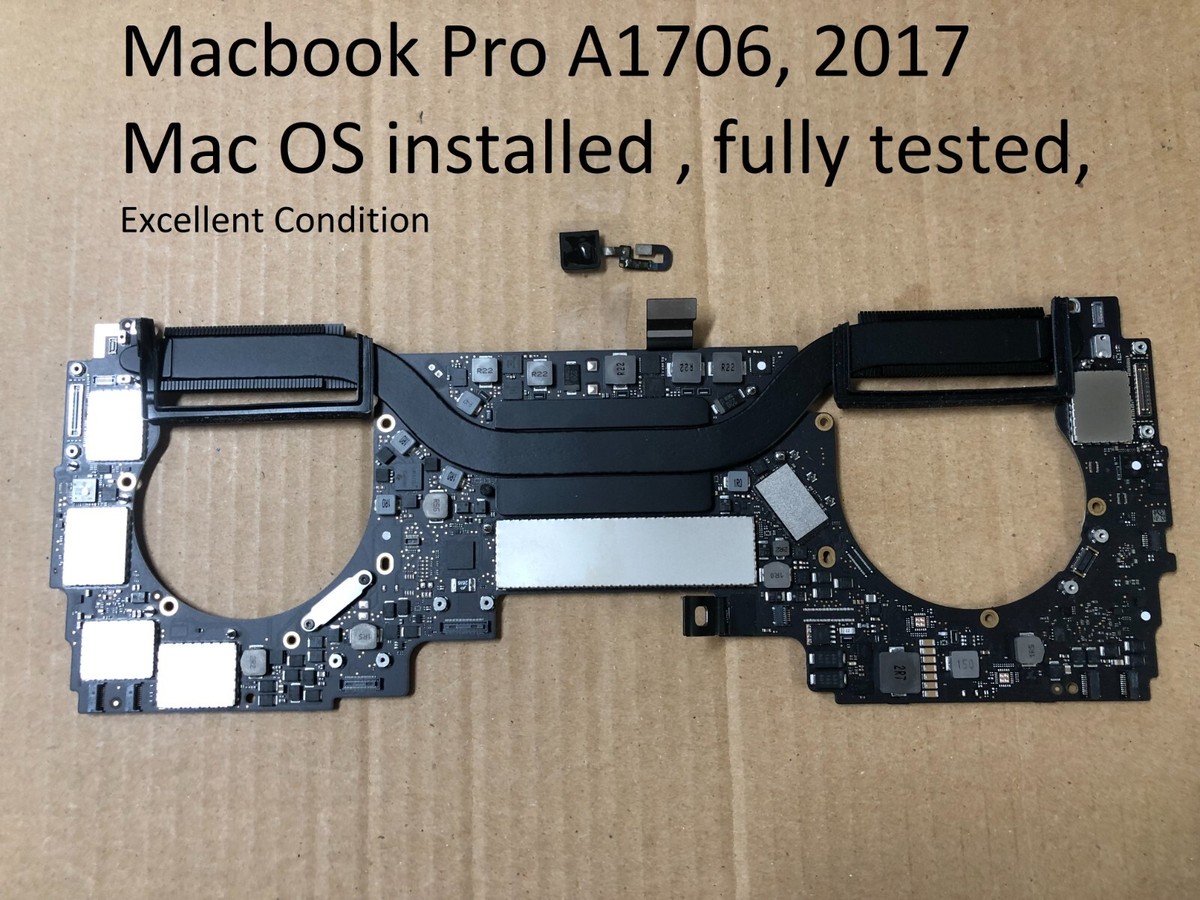 Apple MacBook Pro A1706 Motherboard (2017) i5 16GB 256SSD Touch ID