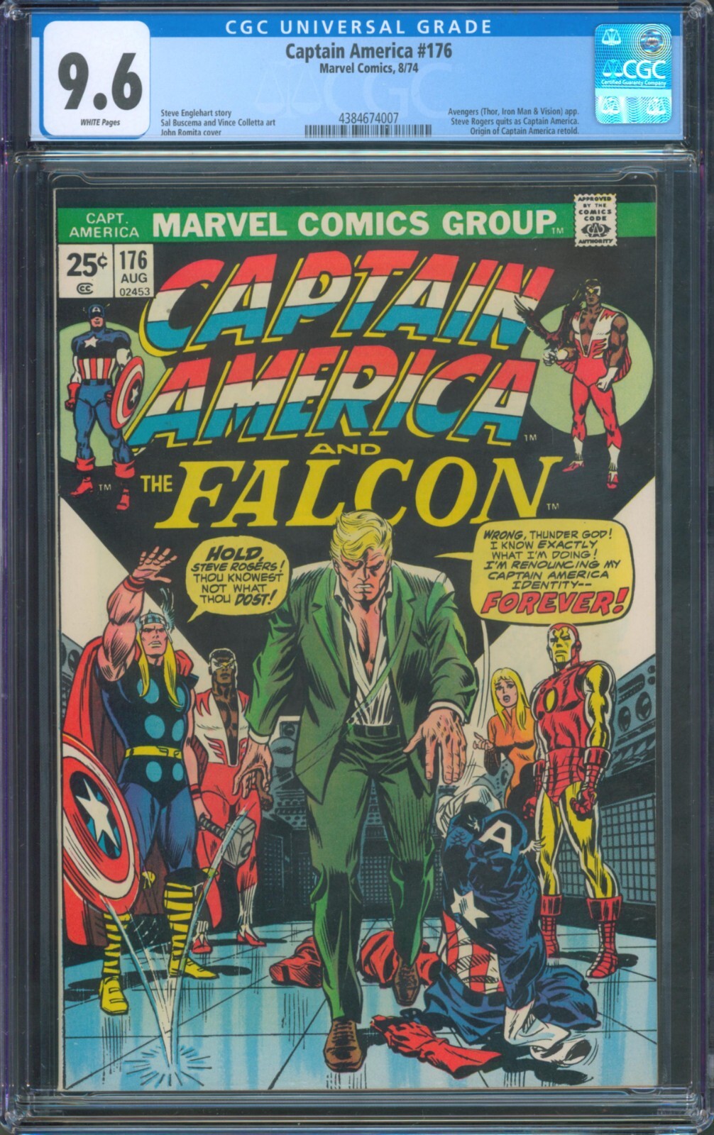 Captain America #176 Value - GoCollect