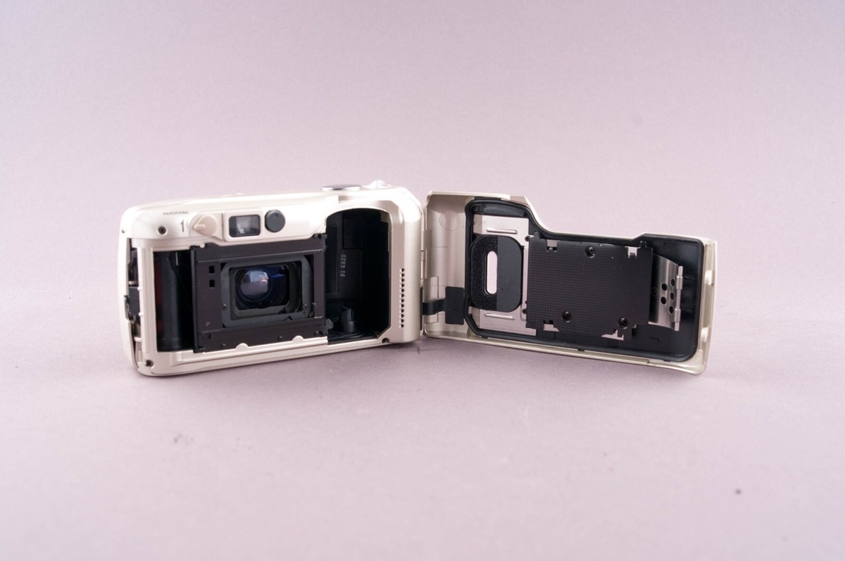 Olympus Mju II Zoom 115 VF Panorama 35mm Point & Shoot Film Camera