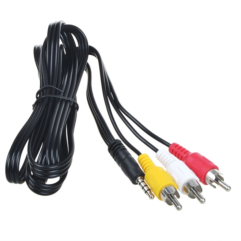 RCA AV A/V TV Video Cable Cord Lead for Canon VIXIA HF G40, HFG40
