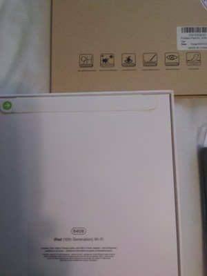 Apple iPad (10th Generation) A2696 64 GB, Wi-Fi, 10.9 in - Yellow