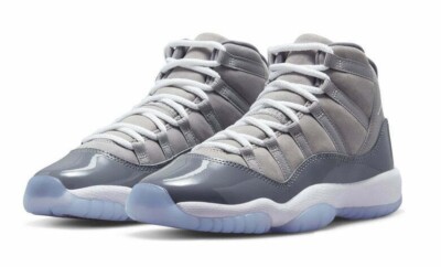 Grade School Youth Size Nike Air Jordan Retro 11 'Cool Grey' 2021