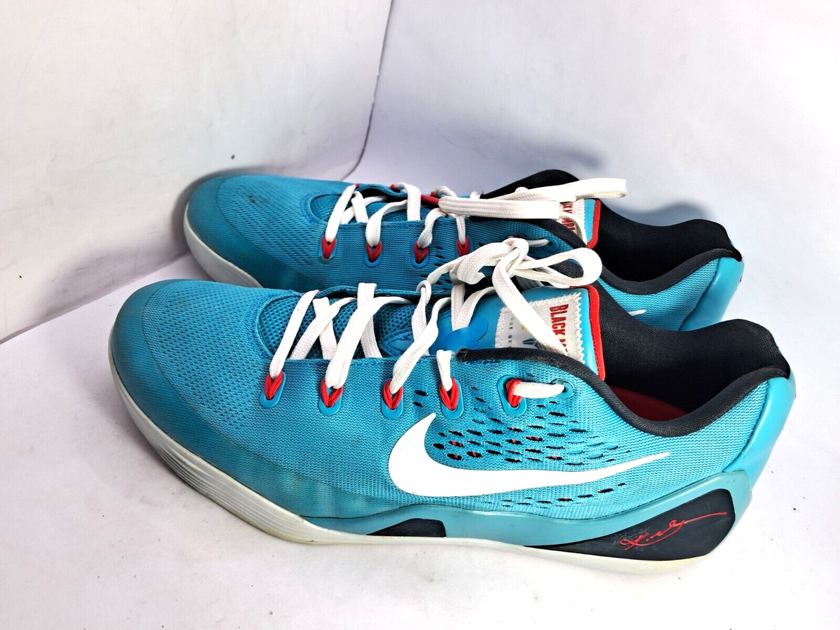 Nike Kobe 9 EM Mens Blue Dusty Cactus Mamba 646701-316 Size 11 us