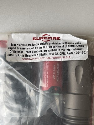 Surefire M1 IR Flashlight Push Button Switch Infrared Light Pocket