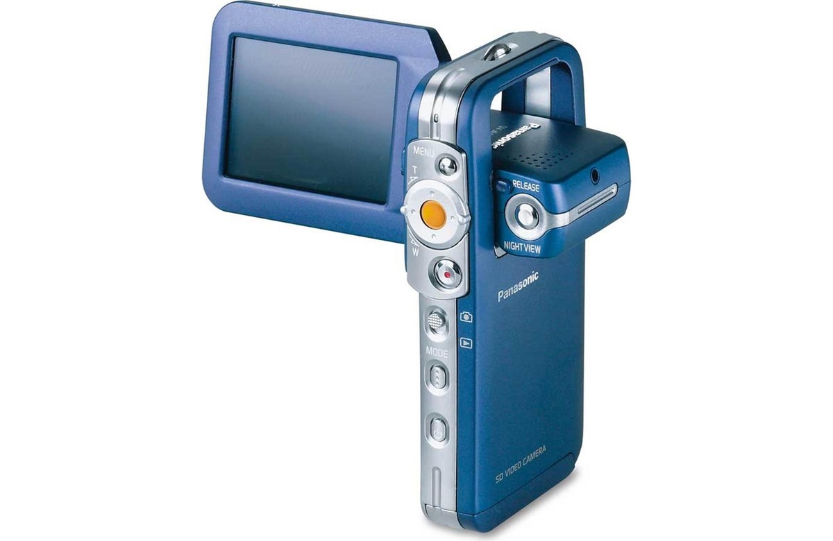 Panasonic D-Snap SD Digital Camcorder Rotating Screen - Blue (SV