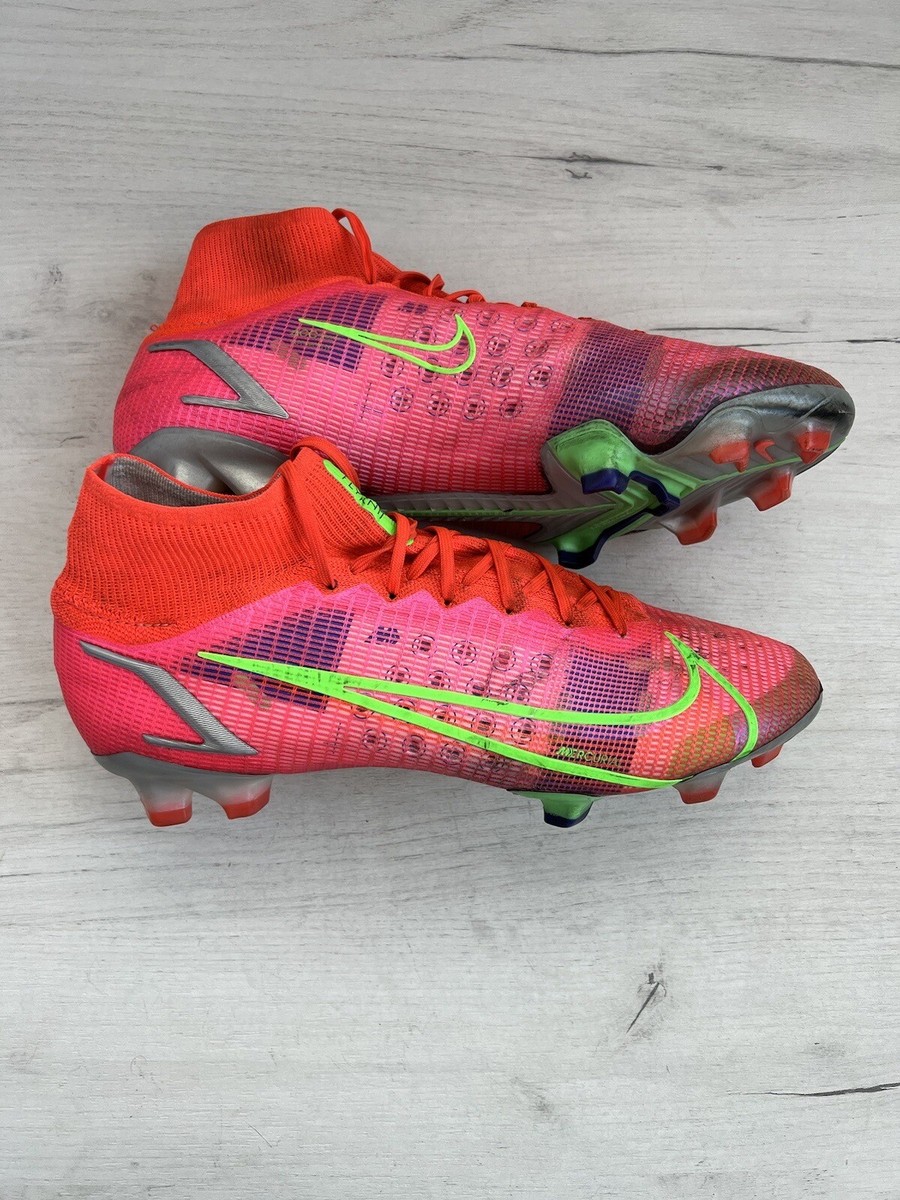 Nike Mercurial Superfly 8 Elite Bright Crimson Indigo Football