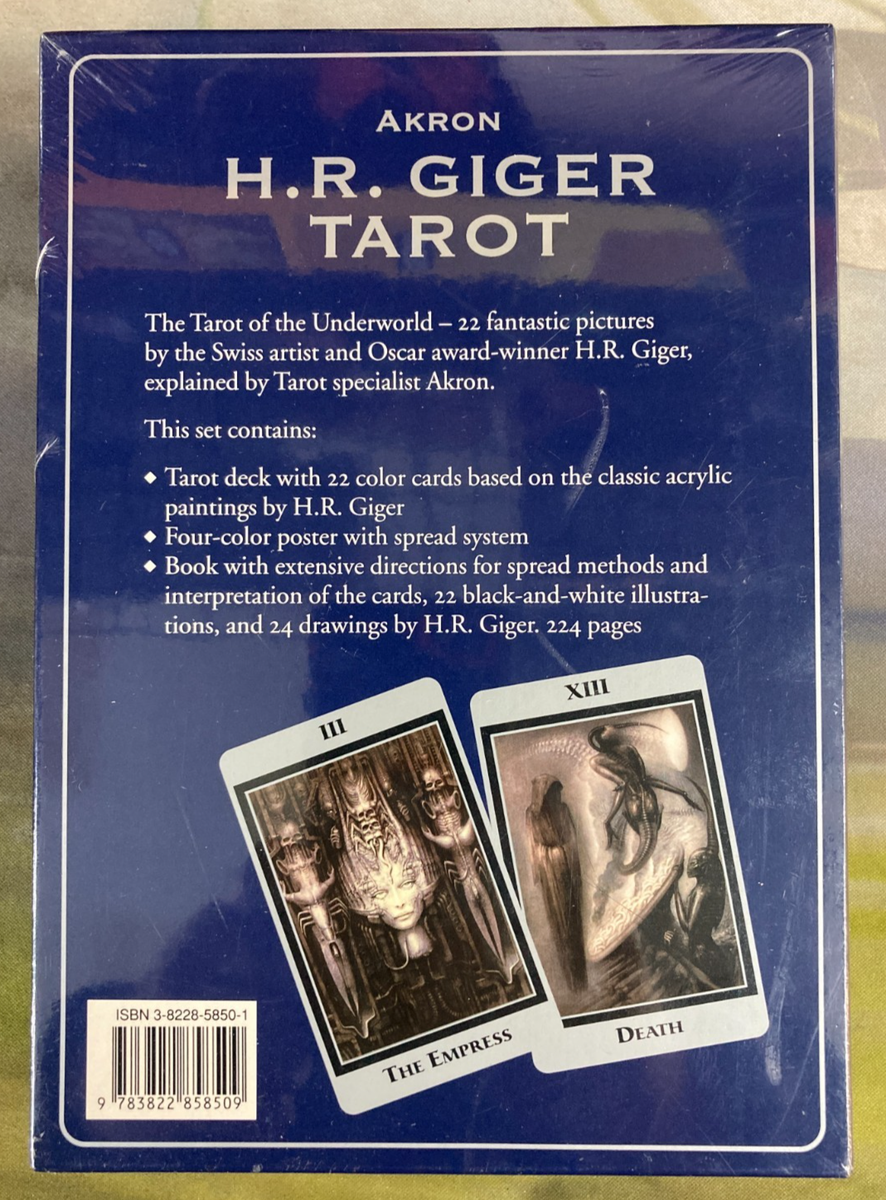 H. R. Giger Tarot Set by H. R. Giger (2000, Cards,Flash Cards) for