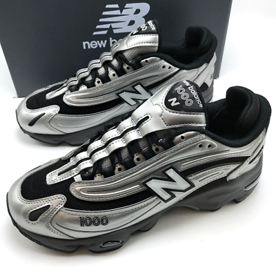 New Balance 1000 Black Silver Metallic Men's Shoe M1000EGR sz 5-12