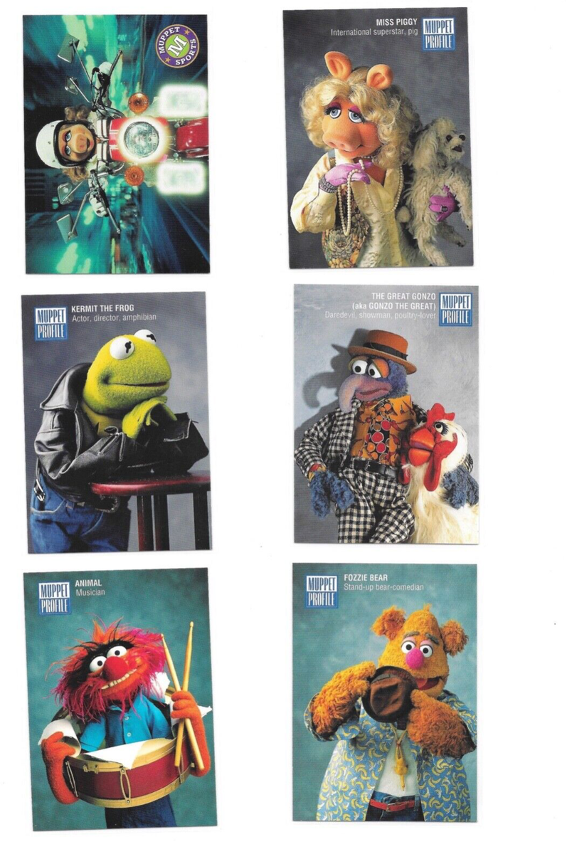 1993 Jim Henson's Muppets Trading Cards / CARDZ / Choose #s 1 - 60