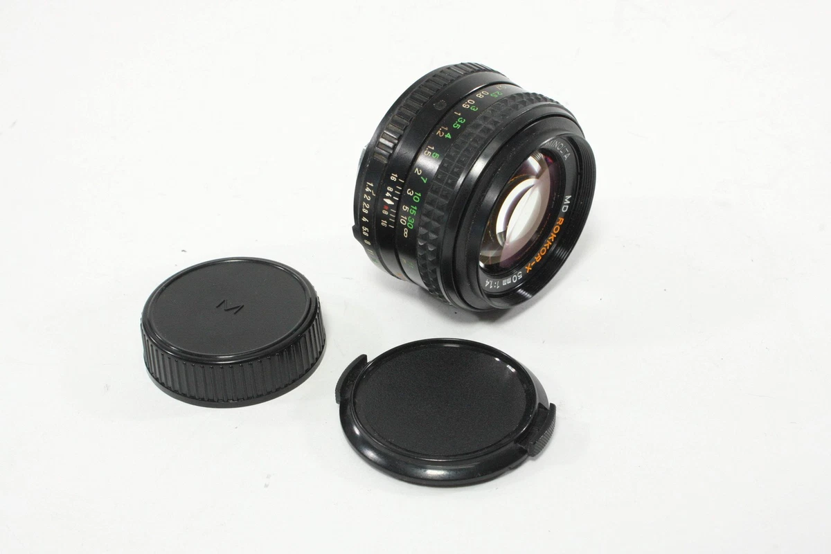 バブルボケ】動作◎ ミノルタ New MD 50mm F1.4 309 Minolta MD f/1.4