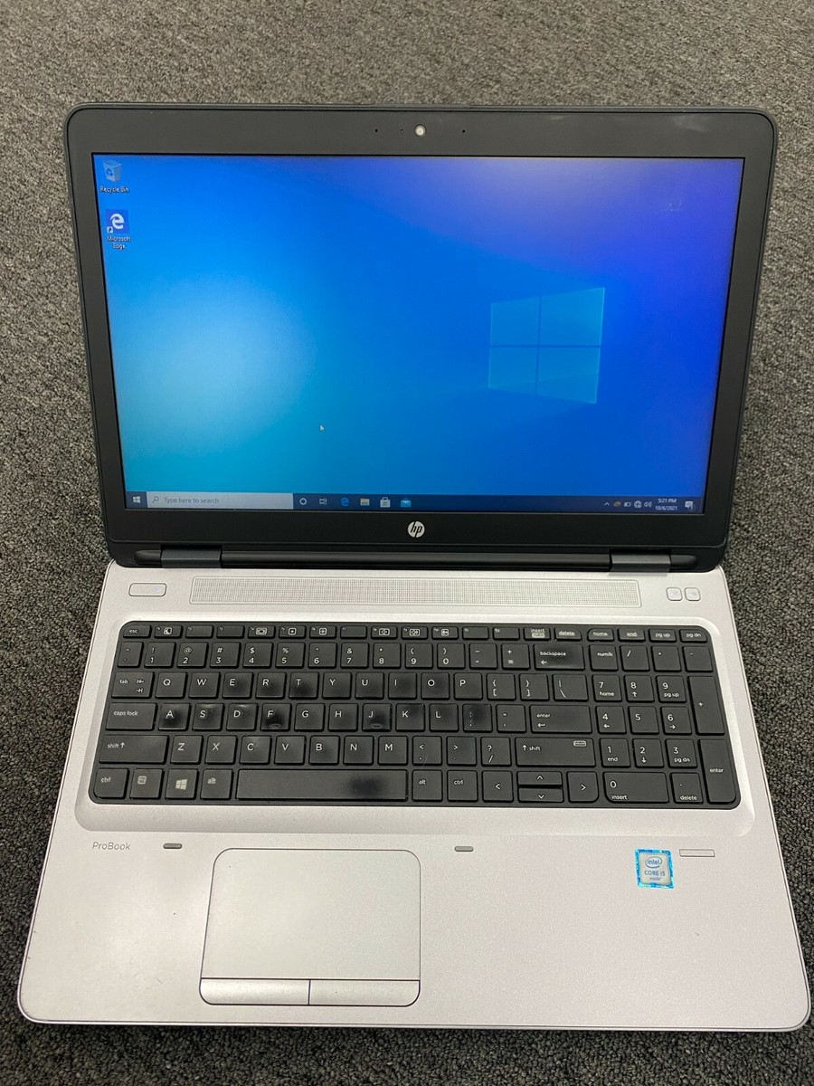 HP ProBook 650 G2 Core i5-6200U 2.3 GHz 4 GB 256 GB SSD Windows 10